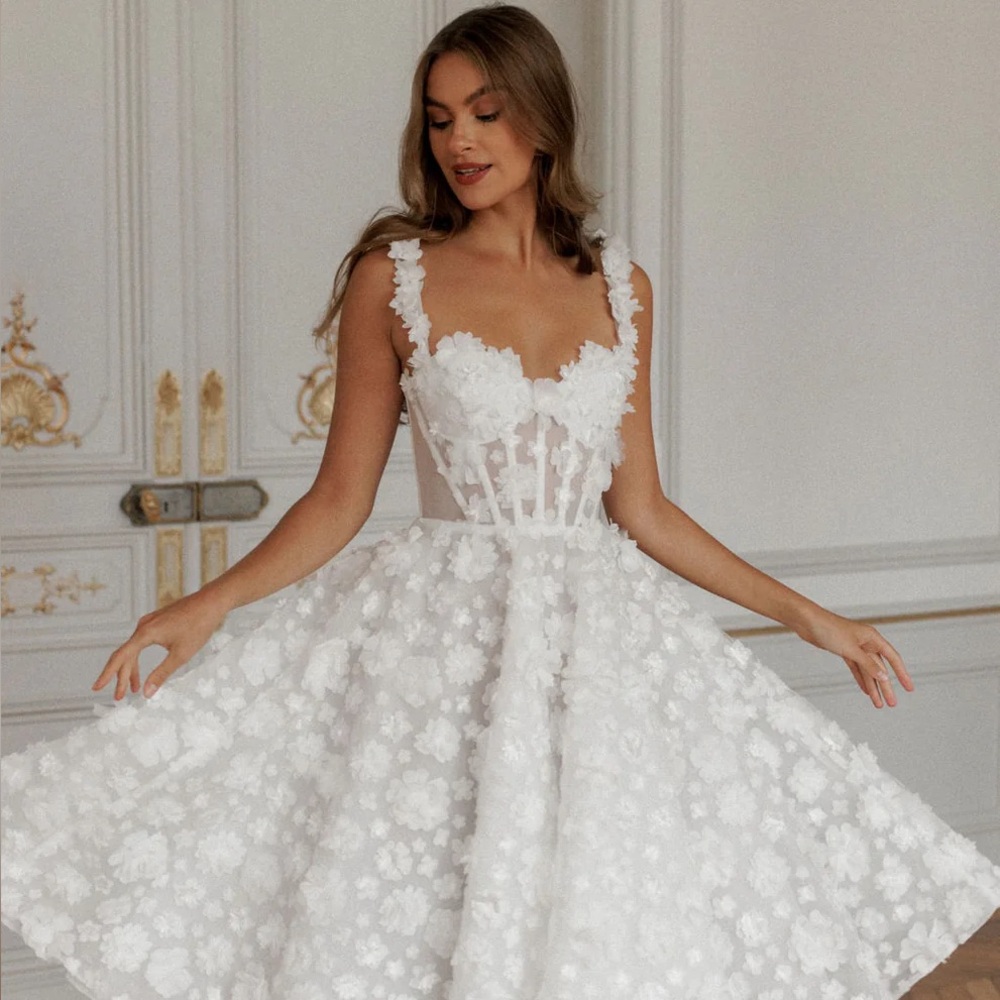 Rossie Etienne Peony wedding dress.